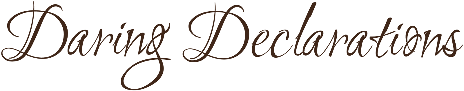 Daring Declarations - A Fun and Steamy Historical Regency